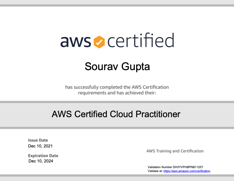 AWS Cloud Practitioner
